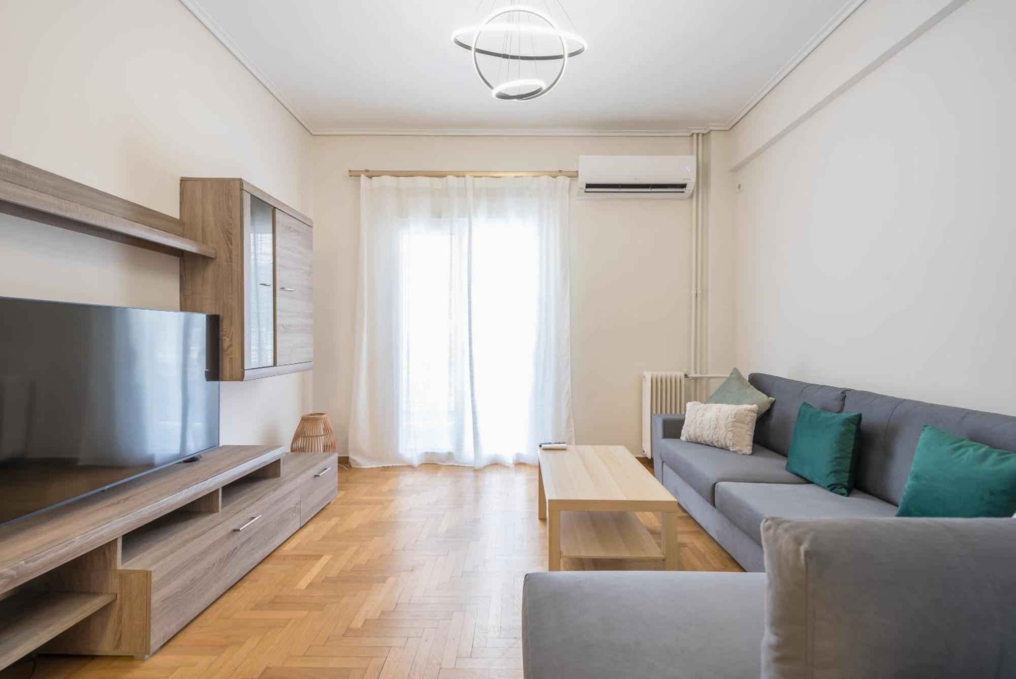 Апартаменты Stylish 2 Bd Urban Retreat Near Panormou Metro Афины Экстерьер фото